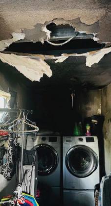 A structure fire significantly damaged a family’s home on Saturday, Oct. 28. Courtesy photo