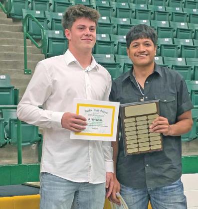 Boys Basketball Defense DJ Ferguson and Sev Ruiz
