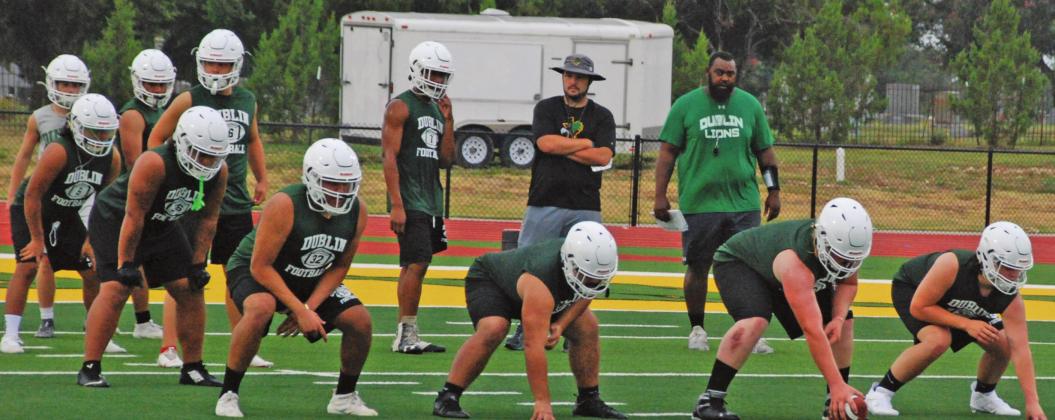 Lions return to field
