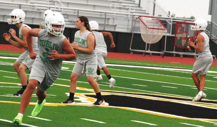 Lions return to field