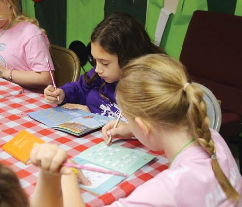 Local kids were shrunk into a world of adventure and Biblical education as Greens Creek Baptist Church hosted a Vacation Bible School magnifying the little things in the world to signify the wonders created by God and the care He has for all things big and small. Wyndi Veigel-Gaudette | Citizen staff photo