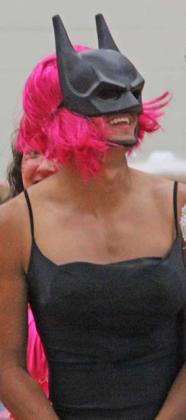 This masked, manly maiden won the annual DHS Cinderfella contest during the Oct. 11 pep rally. Paul Gaudette | Citizen staff photo
