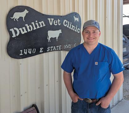 Dr. Price Ruffin, DVM has joined the Dublin Vet Clinic and is looking forward to meeting everyone. Paul Gaudette | Citizen staff photo