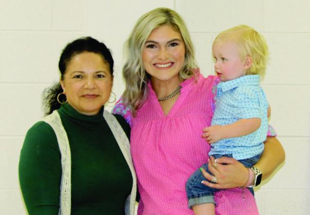 Junior High School Staff Member of the Month Mackenley Johnson Presented by Secondary Principal Dr. Norma Villicana-Arreguin.