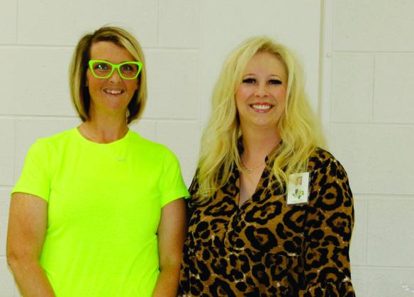 Intermediate School Staff Member of the Month Lynzee Bennett Presented by Principal Amanda Lisso.