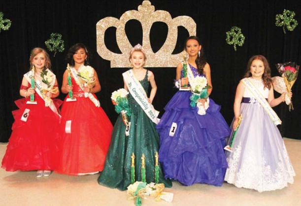 The winners for Junior Miss Dublin include from left, The winners for Junior Miss Dublin include from left, Miss Congeniality Charlotte Meador, 2nd Runner up Ximena Lopez, Miss Congeniality, Most Photogenic and Jr Miss Dublin Tylor Nail and 1st runner up McKayla Hernandez and Jr Miss Most Ticket Sales Karsyn Bamber.