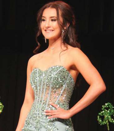 Emma Vargas received Miss Congeniality in the Miss Dublin pageant. Wyndi Veigel | Citizen staff photo