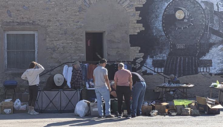 Beautiful weather encouraged shoppers to take part in the monthly Dublin Market Days and a fundrasier at the Dublin Rodeo Heritage Museum. Paul Gaudette | Citizen staff photos