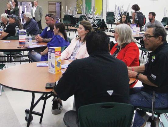 Dublin ISD hosted a spring workshop for Texas Association of School Board members on Thursday, March 23 in the Secondary School cafeteria. The program included a dinner and sessions from TASB staff on the following topics: ‘Catching up with the 88th Legislature,’ ‘Employee Retention Strategies - Ideas for Keeping Employees Engaged,’ and a legal update. Wyndi Veigel | Citizen staff photo
