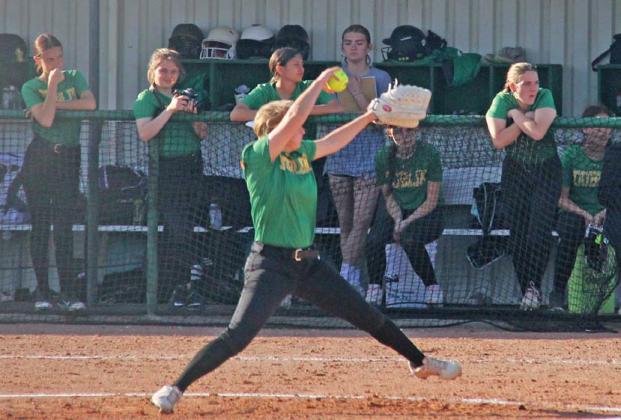The Dublin Lady Lions hosted the Comanche Maidens Friday, March 24. The game resulted in a 12-0 loss for the home team. Paul Gaudette | Citizen staff photo