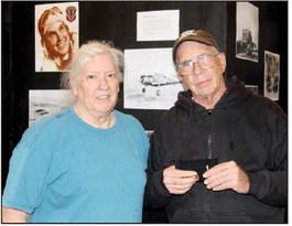 Sandra Hammons, the niece of World War II veteran Noel Shoup, recently presented the Dublin Historical Museum with the veteran’s 1936 Dublin High School Class Ring. The ring was recovered with Shoup’s remains in France after more than 79 years. Historian Ben Pate accepted the ring on behalf of the museum. Wyndi Veigel | Citizen staff photo