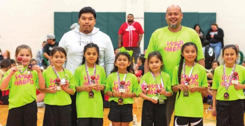 1st-3rd Grade Girls Champs- Lucky Charms