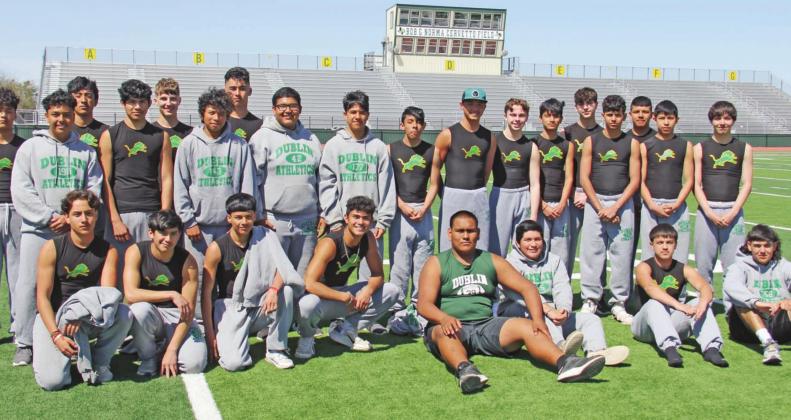 district 8-3a jv/varsity meet april 13/april 14 • 2 p.m. bob &amp;amp; norma cervetto field