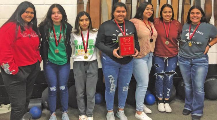 The Dublin powerlifting girls and boys took first place teams at the Hico Invitational Powerlifting Tournament Thursday. | submitted photos