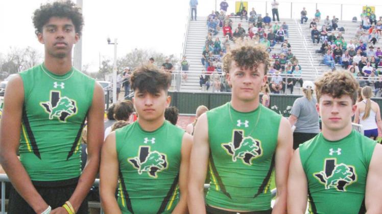 Dublin Varsity Mens 4x100 Relay Team