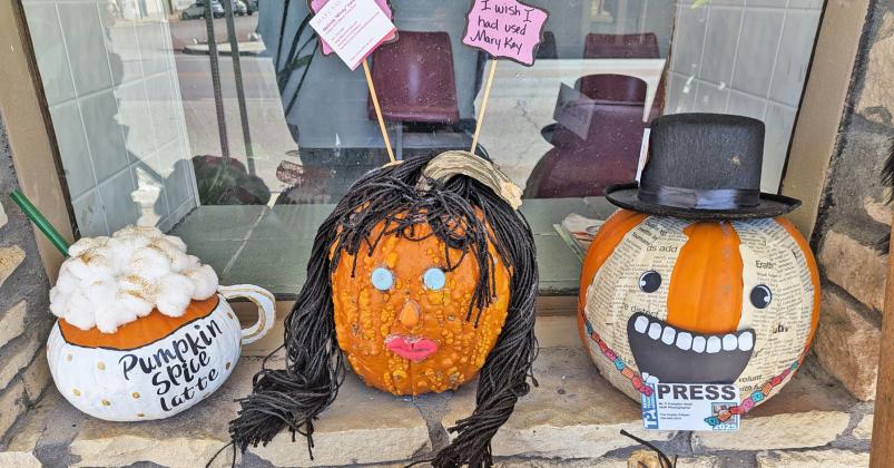 Salyer Chiropractic’s pumpkin contest
