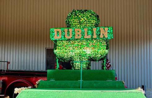 Submitted photo The Dublin Chamber of Commerce is dusting off the ambassador float as the pageants will be occurring on St. Patrick’s Day once again. Orientation will be held at 1:30 p.m. Feb. 5 at the Dublin Intermediate School cafeteria.