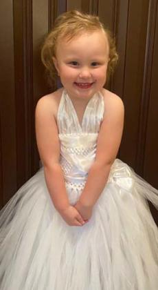 Second place went to Carly Crews as Marilyn Monroe. She will receive a prize bag from the Dublin Citizen. Submitted photo