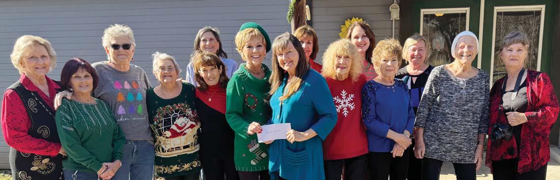 Members of the United Daughters of the Confederacy Major George B. Erath Chapter 2679 of Stephenville proudly presented a $750 donation to Restoration Advocates, a worthy organization which is dedicated to providing a safe and supportive environment for women affected by domestic violence. | submitted photo