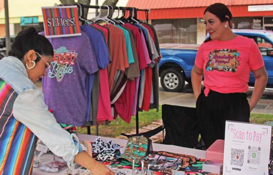 Residents enjoy downtown Stephenville at the annual Cincoville event Saturday, May 4. Kids got to make their own piñata at Cross Timbers Fine Arts Council. Wyndi Veigel-Gaudette | Citizen staff photo