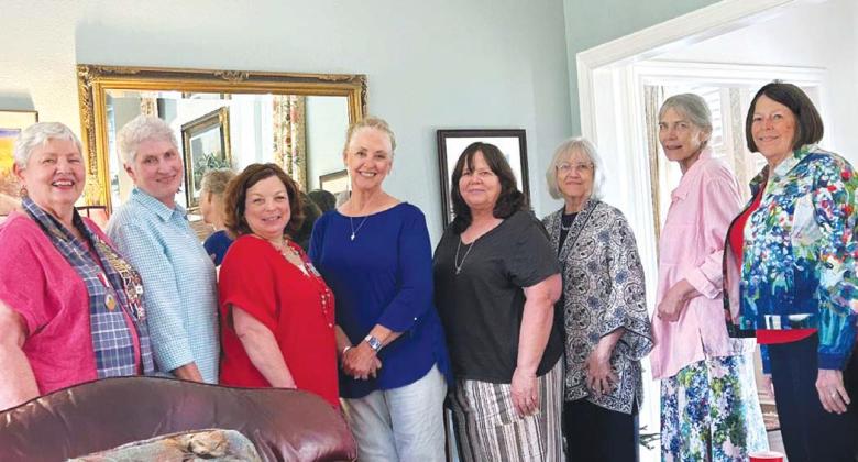 Daughter of the Republic of Texas officers installed by Judith D’Amico, DRT District 2 Representative, included: Carol Dismukes, president; Melinda Schuck, secretary; Beverly Stewart, treasurer; Cindy Rhodes, registrar; Mary Curtis, chaplain. Not pictured: Susan Carruth, vice president; Theresia Derrick, historian. | submitted photo