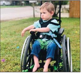 A barbecue fundraiser for Ryver Richards, almost 3, will be held Saturday, Aug. 5 at the First Methodist Church of Dublin. The fundraiser will help with medical expenses and training of a medical alert dog for Ryver. Courtesy photo
