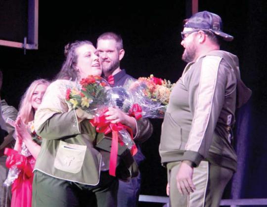 Jill and Ross McAngus were declared as the winners of Dancing for the Stars as Team McAngus raised the most funds for Big Brothers, Big Sisters Erath County at the annual fundraiser. Wyndi Veigel-Gaudette | Citizen staff photo