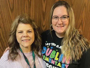 Elementary School Staff Member of the Month Kristin Martinez Presented by Principal Brandy Carr