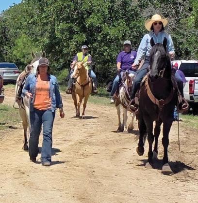 The annual Cowboy Capital MS Trail Ride