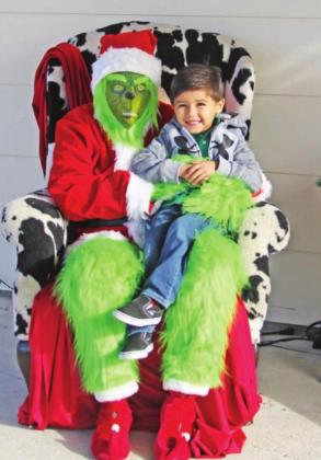 Grinch has heart for Humane Society
