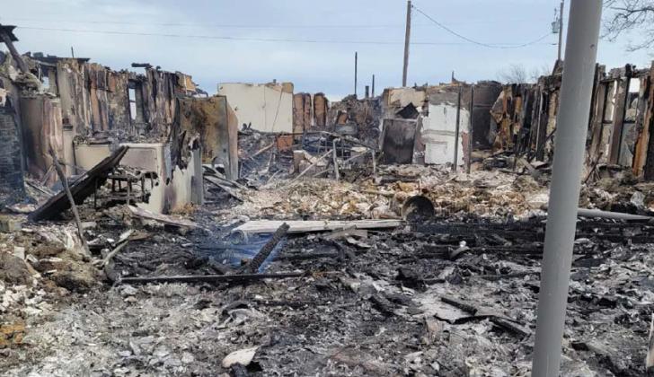 Couple recovers after devastating fire