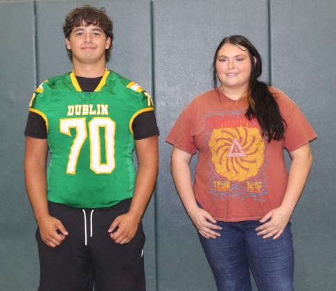 Junior Class Representatives for Homecoming 2026 are Jayden Balvantin and Bayli Jackson. Wyndi Veigel-Gaudette | Citizen staff photo