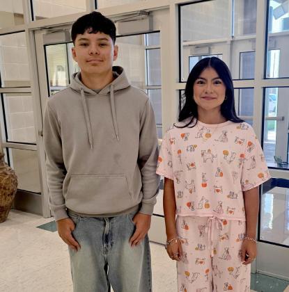 Freshmen Class Representatives for Homecoming 2026 are Anthony Vasquez and Keily Vazquez. Wyndi Veigel-Gaudette | Citizen staff photo