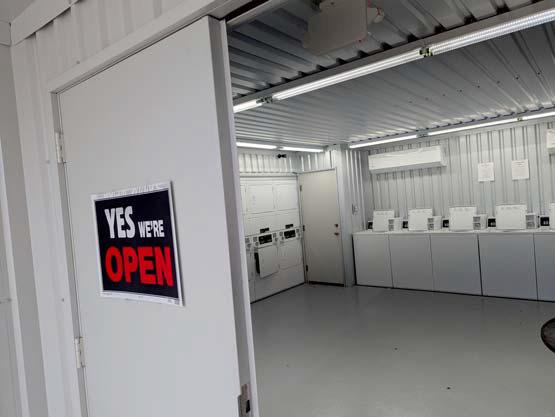 Suds &amp;amp; More Laundromat located at 304 E. Blackjack is officially open and aiming to help Dublin clean their clothes. It is a 24-hour laundromat that offers eight washers and dryers. Paul Gaudette | Citizen staff photo