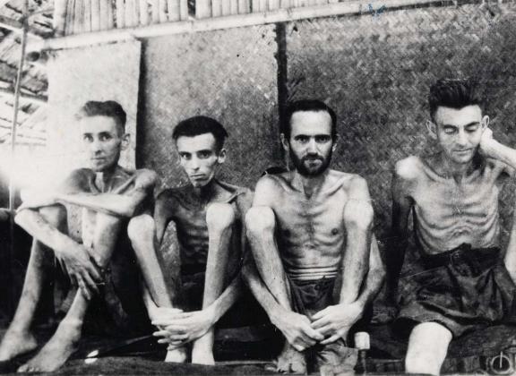 When the Japanese forcefully took over Thailand, the Dutch and Australians were made POWs too. These prisoners who worked on the Death Railroad from Burma to Bangkok suffered from Beri Beri due to lack of nutrition. Public domain