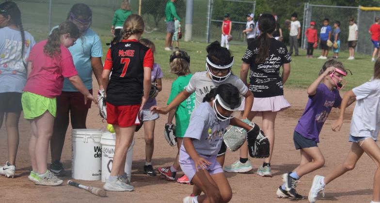 The 2026 Dublin ISD Baseball and Softball camps were held May 21-23 with DHS staff showing young athletes different aspects of the All-American pastime. Paul Gaudette | Citizen staff photo