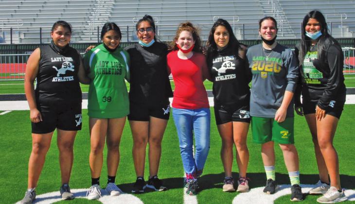 DHS Girls Track &amp;amp; Field: Celeste Alvarez, Marivel Alvarez, Lyla Anderson, Bryten Ballenger Hannah Binkley, Rexchelle Bon, Madison Bennett, Mia Jaimes,Madilyn Loper, Angel Marie Lowrey, Kylie Olvera, Marina Ortiz, Sarah Resendiz, Rianna Turner, Karlie White