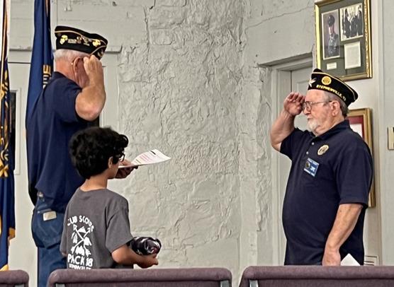 American Legion Post celebrates Flag Day