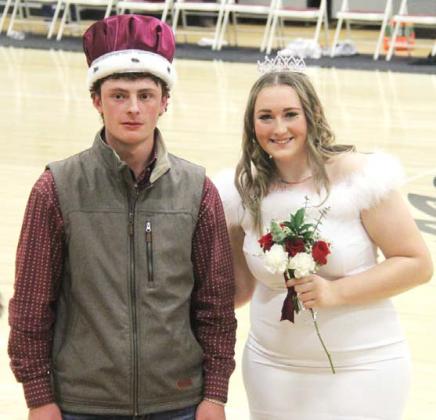 Homecoming King and Queen Klaas Schievink &amp;amp; Katelyn Brooks