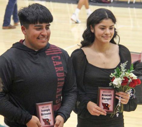 Mr. and Miss LHS Joe Briseno &amp;amp; Araceli Rangel