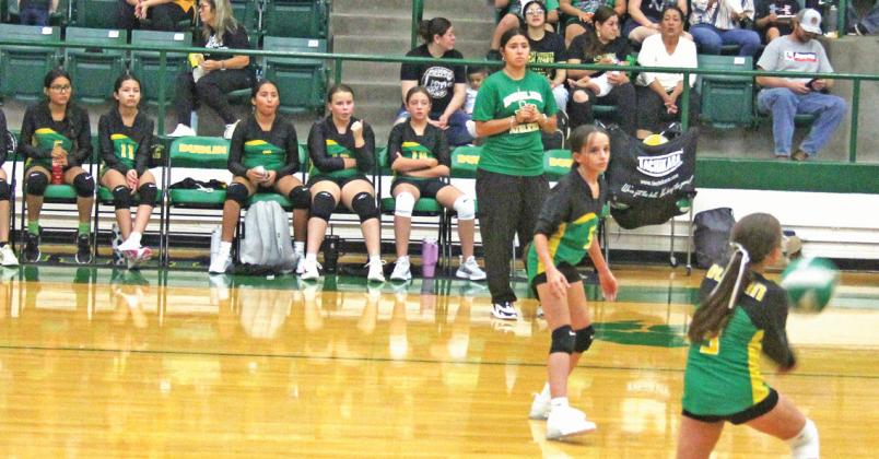 Jr. High Lady Lions at home