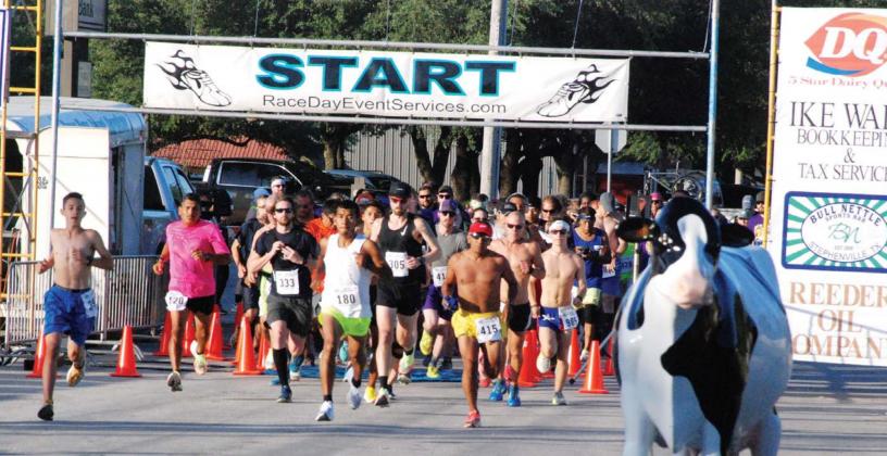 Runners rush in for Stampede