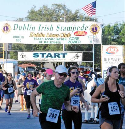 Runners rush in for Stampede