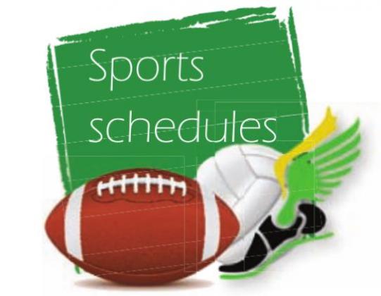 Sports schedules