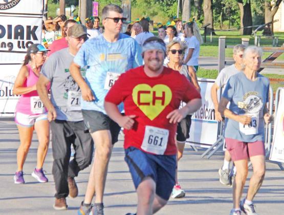 Runners enjoyed a fairly cool morning during Saturday’s Irish Stampede sponsored by Dublin Lions Club in honor of Dairy Month. Paul Gaudette | Citizen staff photo