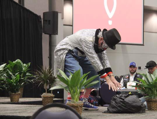 Rodeo pros take runway