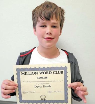 Students make million word milestones