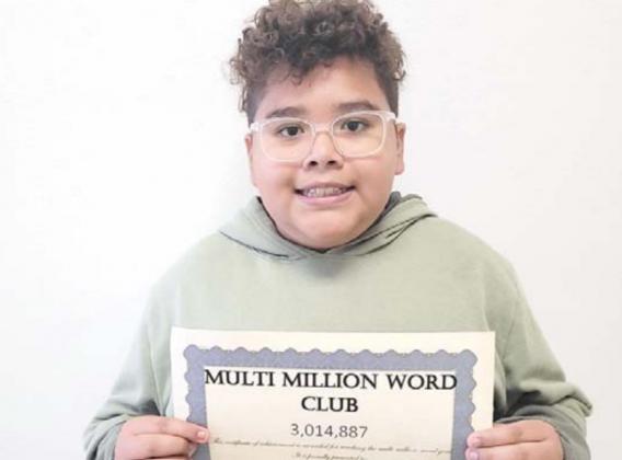 Students make million word milestones
