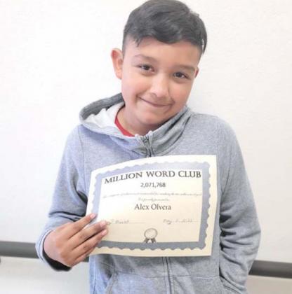 Students make million word milestones