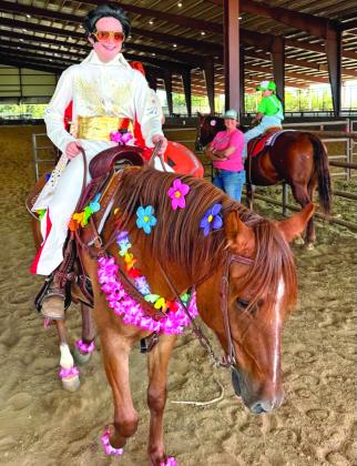 Morning Star Ranch hosts a Versatility Show Saturday, Oct. 24 at 16 North Arena in DeLeon. The show offers a fundraising opportunity while riders also got a chance to show off their skills, along with Halloween spirit by dressing in costume. (Photo below courtesy of Karen Whaley). Paul Gaudette | Citizen staff photo